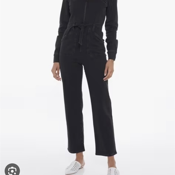 Revolve Paige Denim Black Jett jumpsuit - Picture 2 of 6